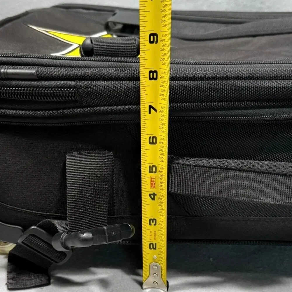 RARE Rockstar Energy Drink Travel Bag Suitcase Luggage w/Wheels